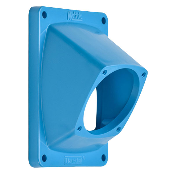 511M3 - ANGLE ADAPTER 30 DEGREE POLY BLUE SIZE 1